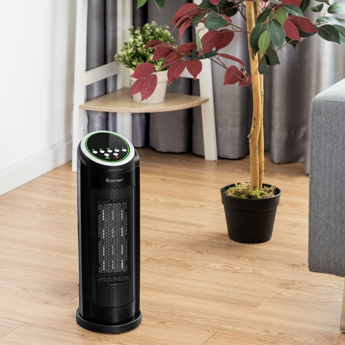 1500 W LED Portable Oscillating PTC Ceramic Space HeaterÂ