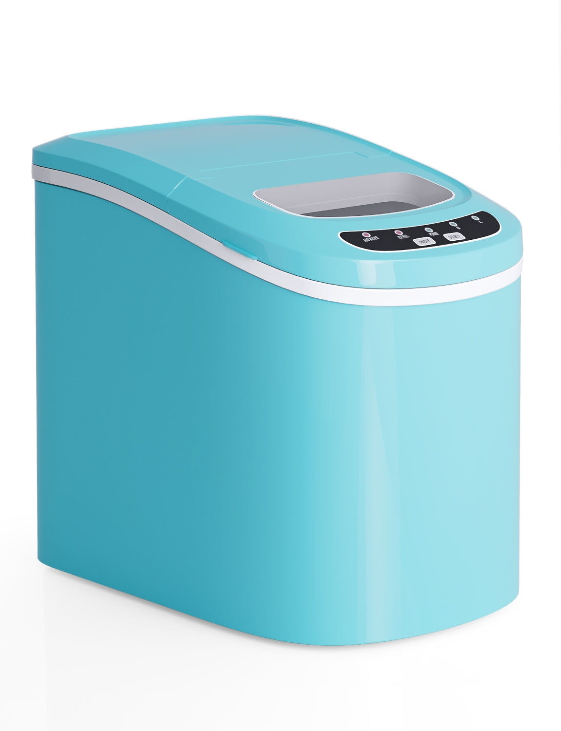 Mini Portable Compact Electric Ice Maker Machine-GreenÂ