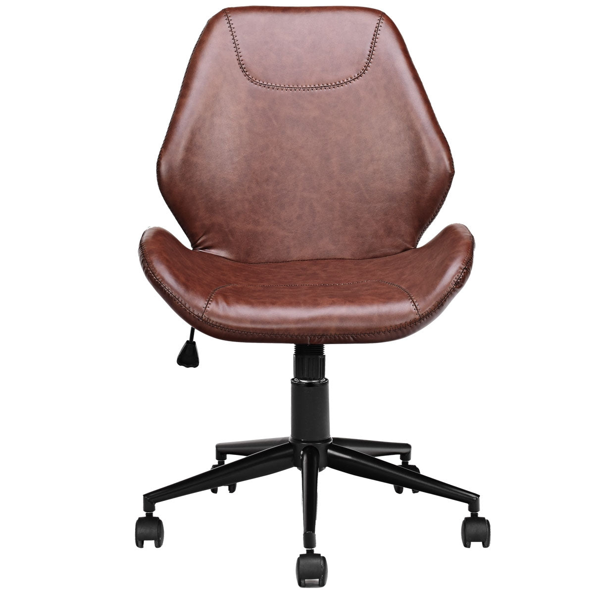 Office Home Leisure Mid-back PU Upholstered Rolling ChairÂ