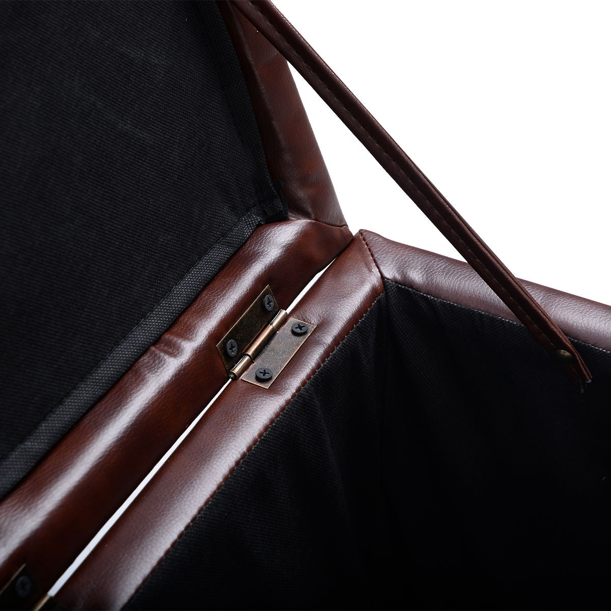 Ottoman Pouffe Storage Box Lounge Seat FootstoolsÂ