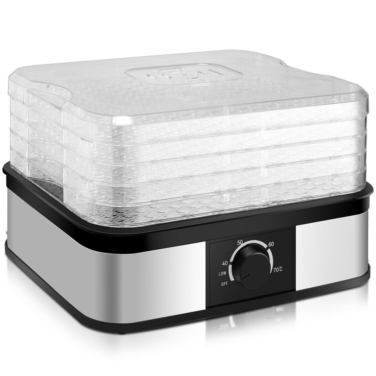 5 Tray Temperature Control Fruit Vegetable DryerÂ