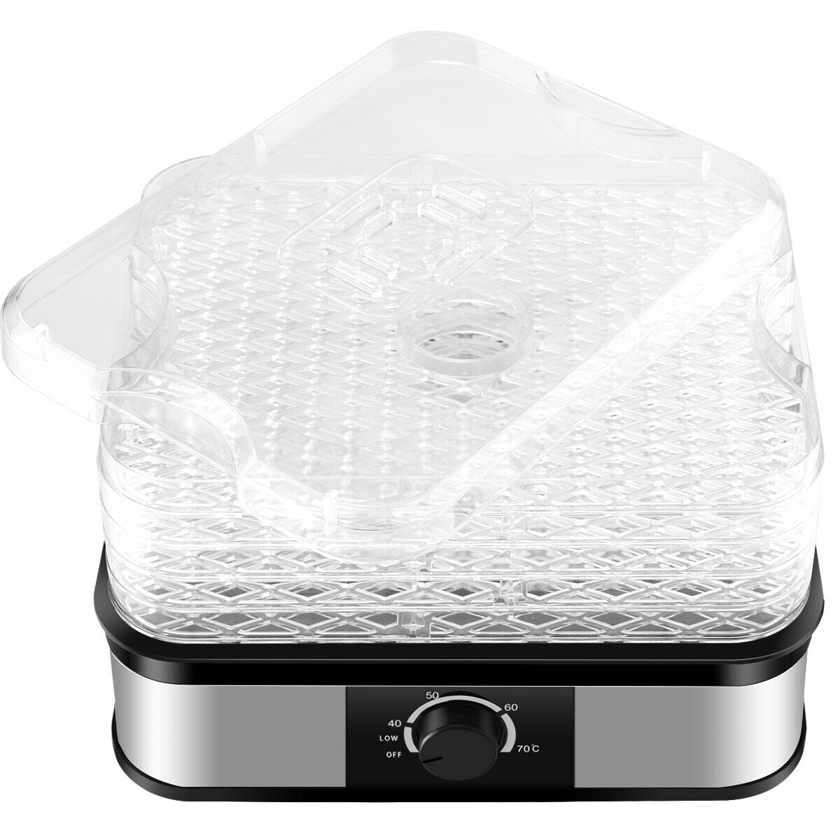 5 Tray Temperature Control Fruit Vegetable DryerÂ