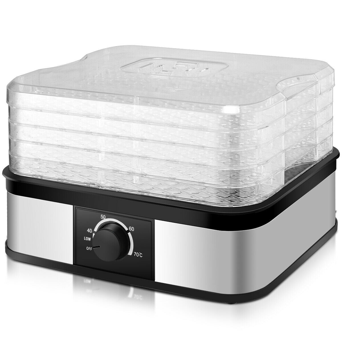 5 Tray Temperature Control Fruit Vegetable DryerÂ