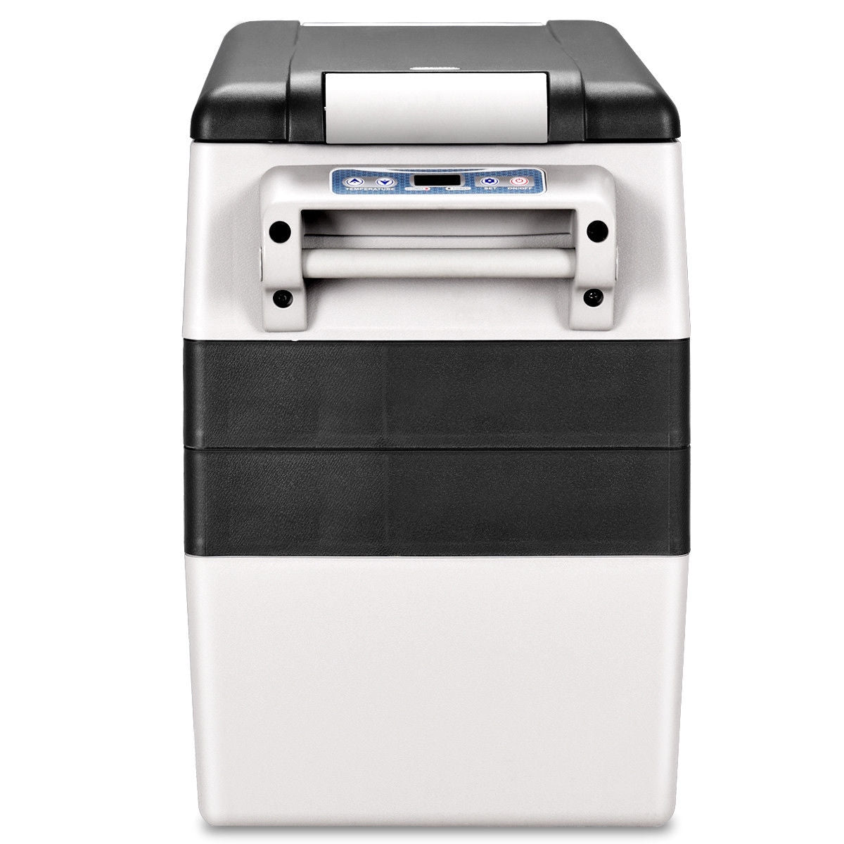 55-Quarts Portable Thermoelectric Electric Car Cooler Refrigerator for BeverageÂ