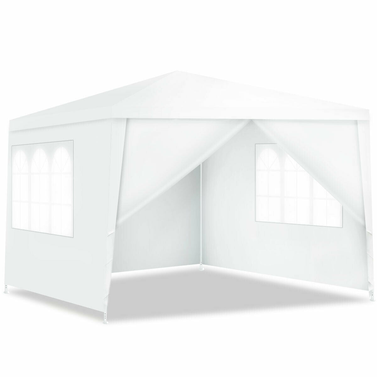 10 x 10 Feet Outdoor Side Walls Canopy Tent with 4 Removable SidewallsÂ