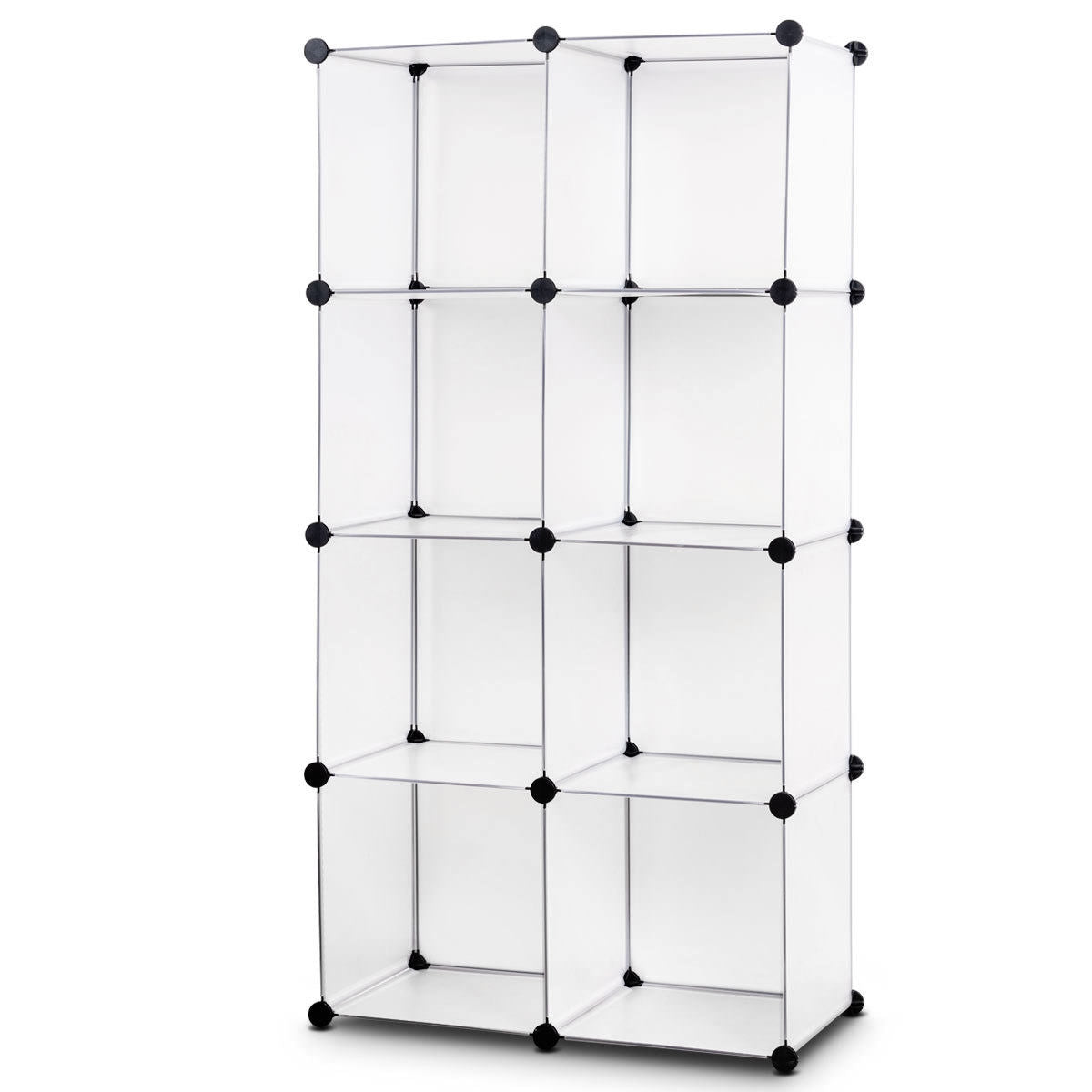 DIY 8 Cubes Portable Closet Storage OrganizerÂ