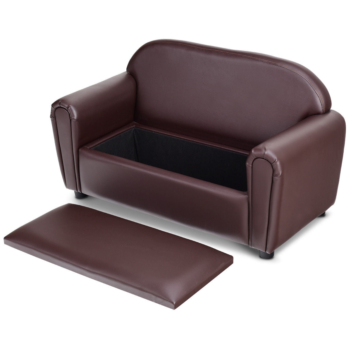 Kids Sofa Armrest Chair with Storage FunctionÂ
