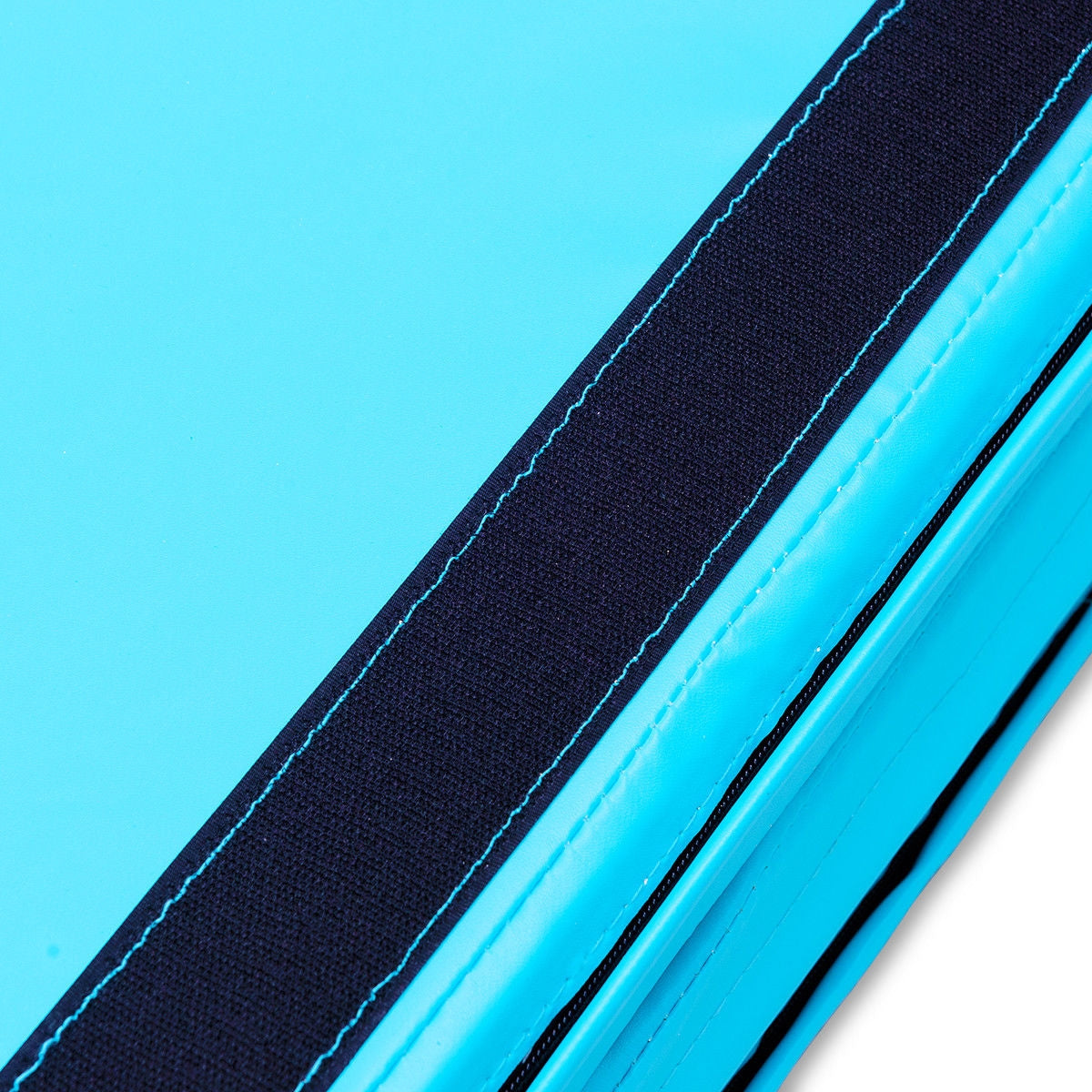 4' x 6' x 2" PU Thick Folding Panel Exercise Gymnastics Mat-BlueÂ