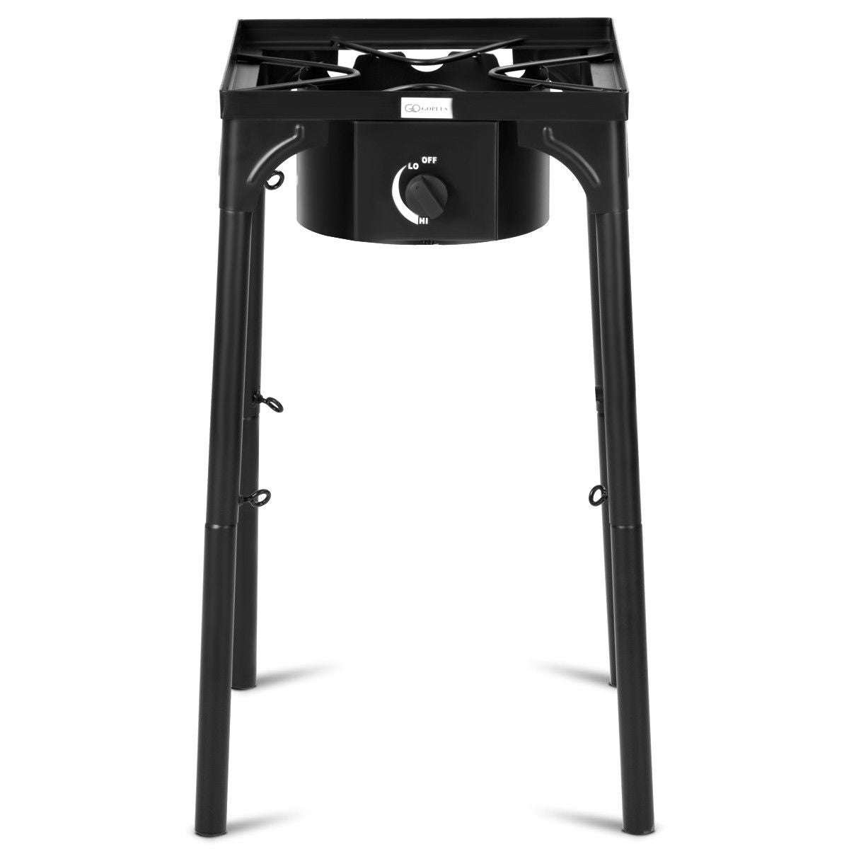 100 000-BTU Portable Propane Outdoor Camp Stove with Adjustable LegsÂ