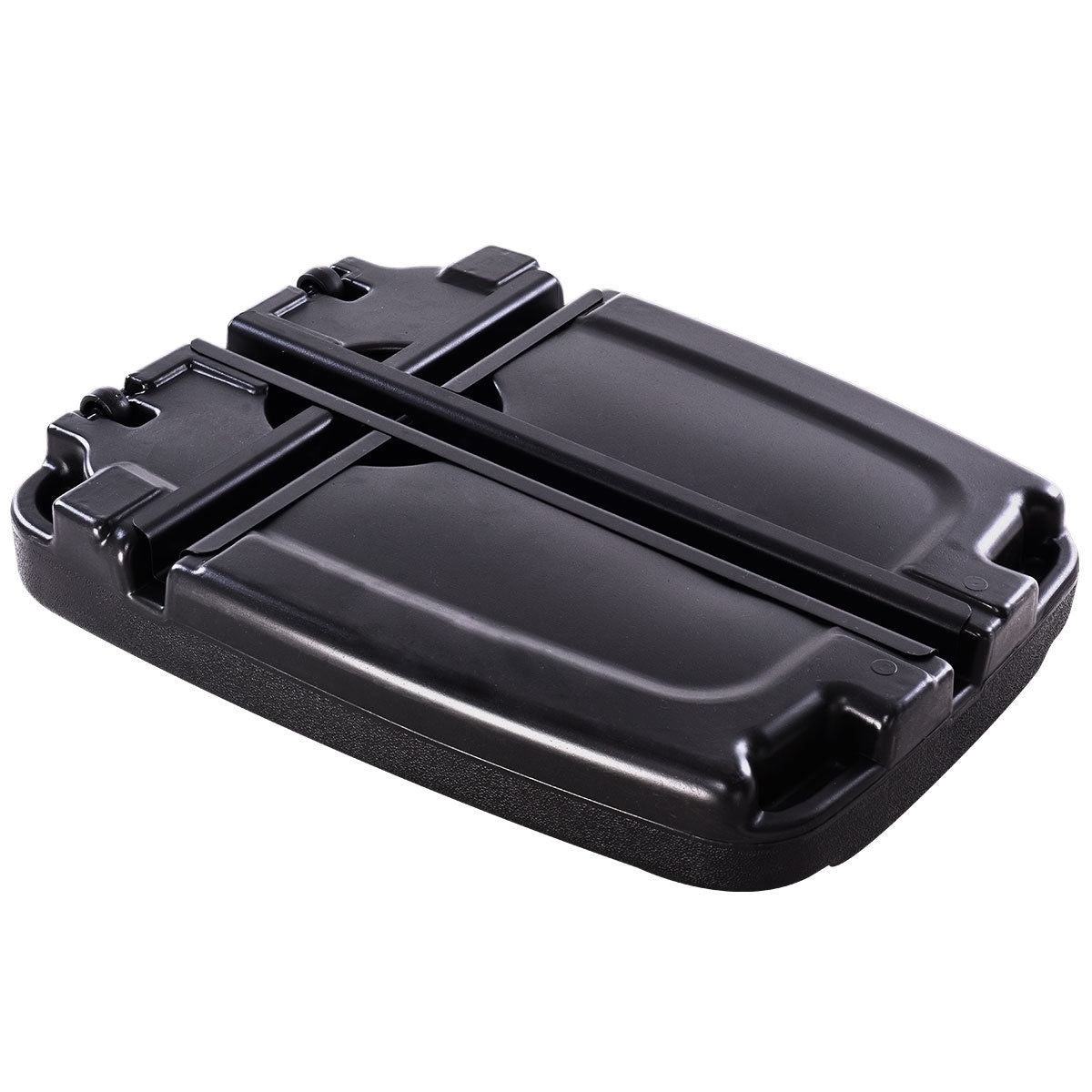 60L Plastic Weighted Fill Water Sand Wheel Patio Umbrella BaseÂ