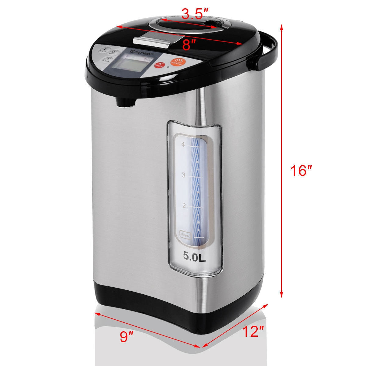 5-liter Electric LCD Water Boiler and WarmerÂ