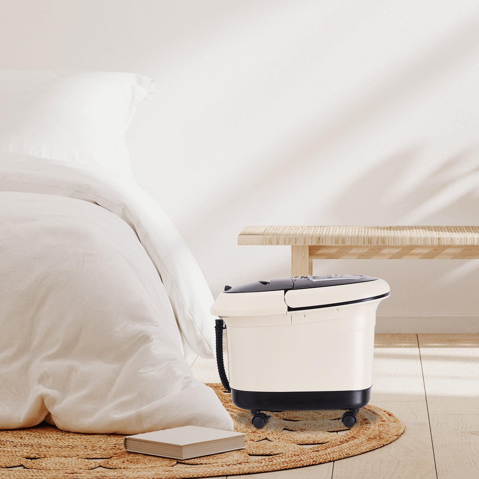 Foot Spa Bath Massager with Heat and Tempreture and Time SettingÂ