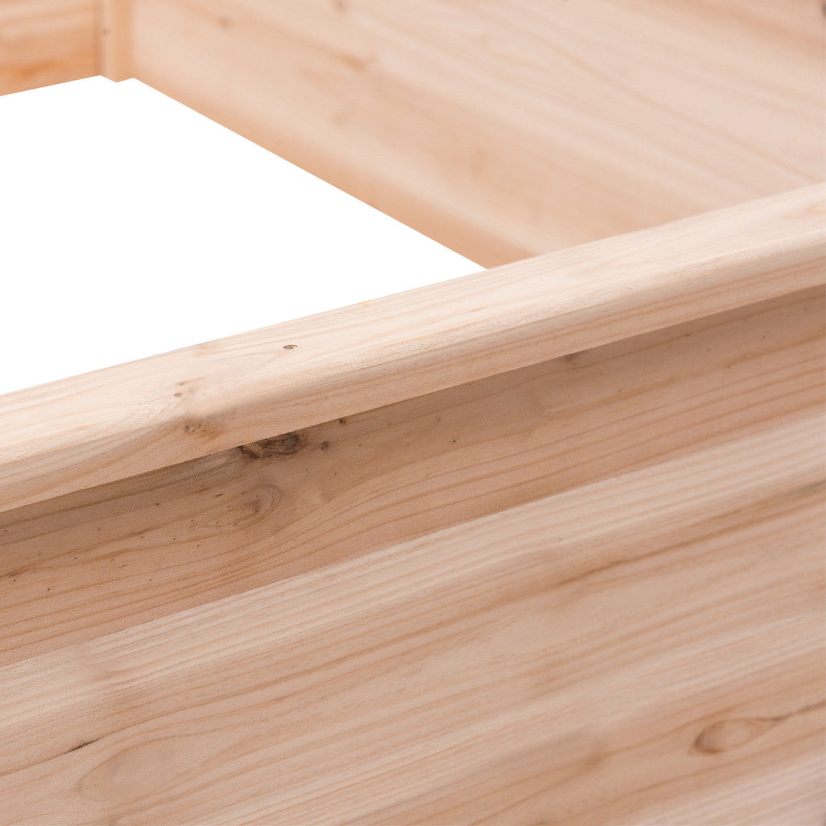 Wooden Square Garden Vegetable Flower BedÂ