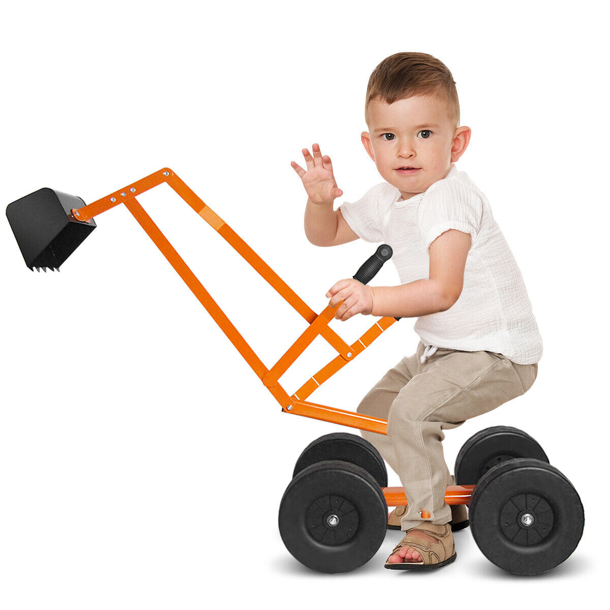 Heavy Duty Kid Ride-on Sand Digger Digging ExcavatorÂ