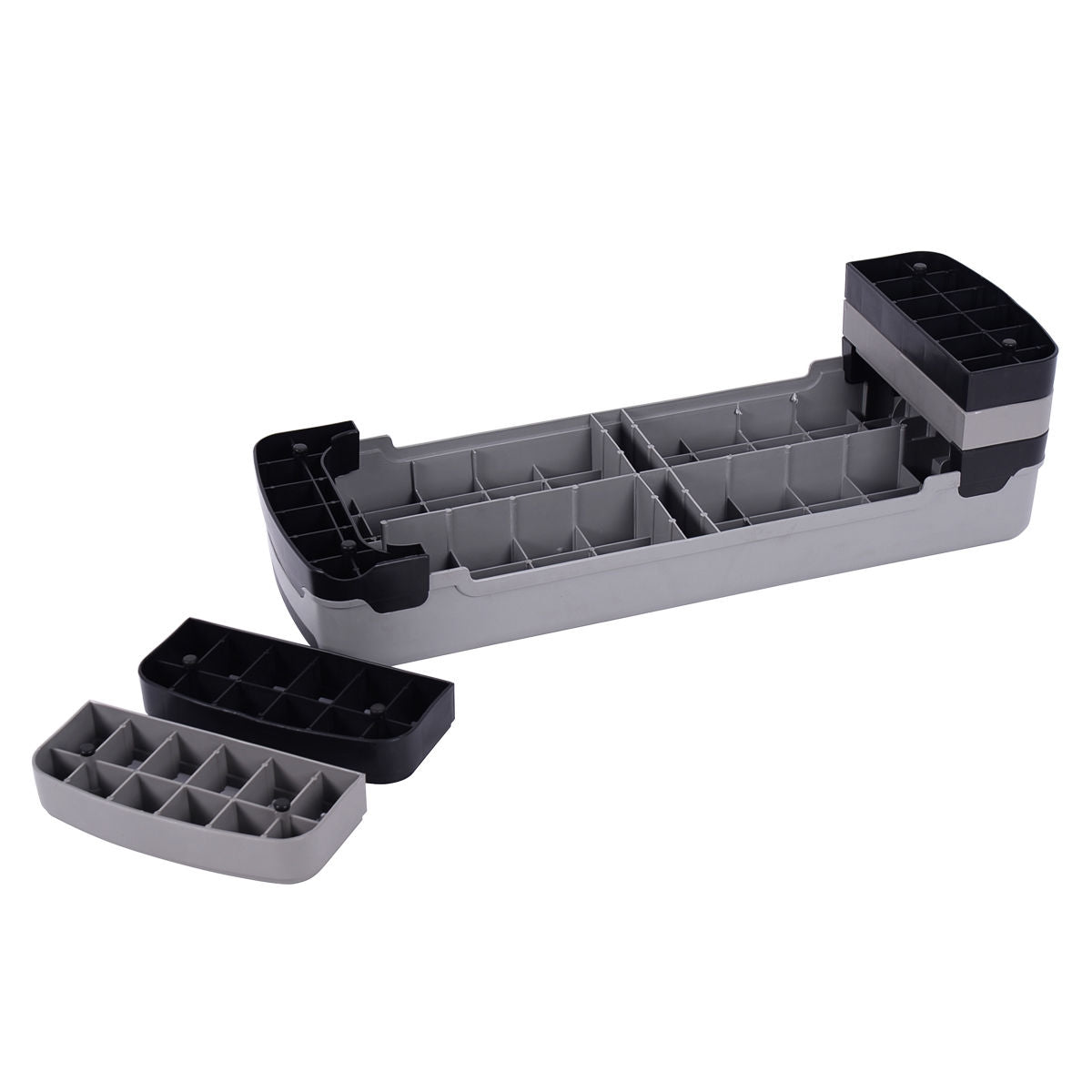 35 Inch Aerobic Cardio Adjustable Exercise Stepper with RisersÂ