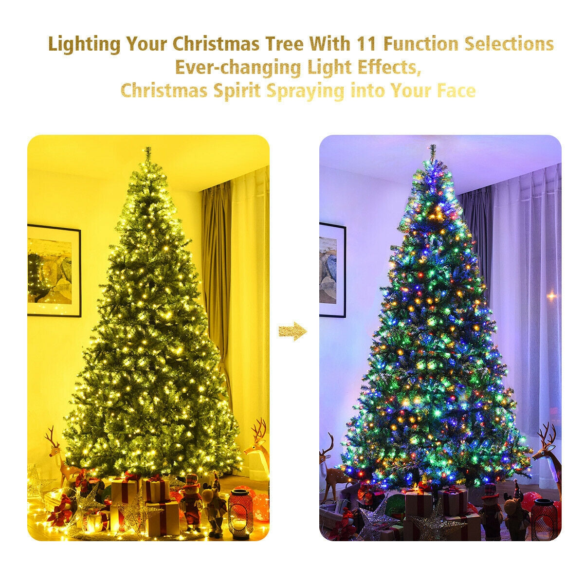 Artificial Premium Hinged Christmas Tree-9 ftÂ