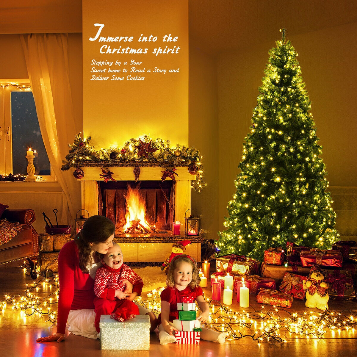 Artificial Premium Hinged Christmas Tree-7 ftÂ