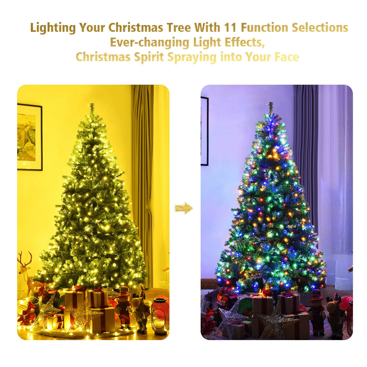 Artificial Premium Hinged Christmas Tree-7 ftÂ