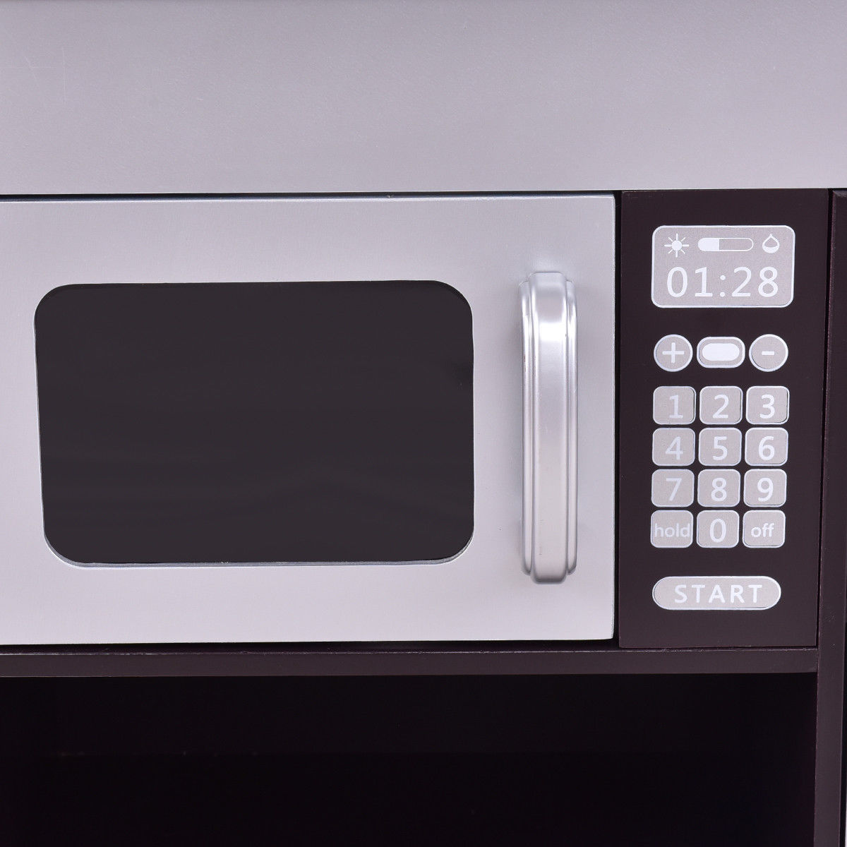 Kids Wooden Modern Kitchen Cooking Pretend Play SetÂ