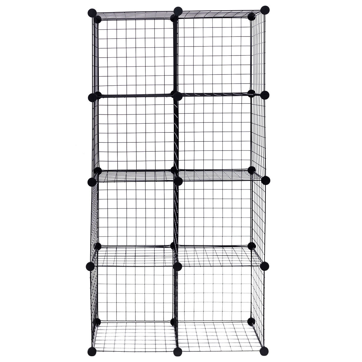 DIY 8 Cube Grid Wire Cube ShelvesÂ