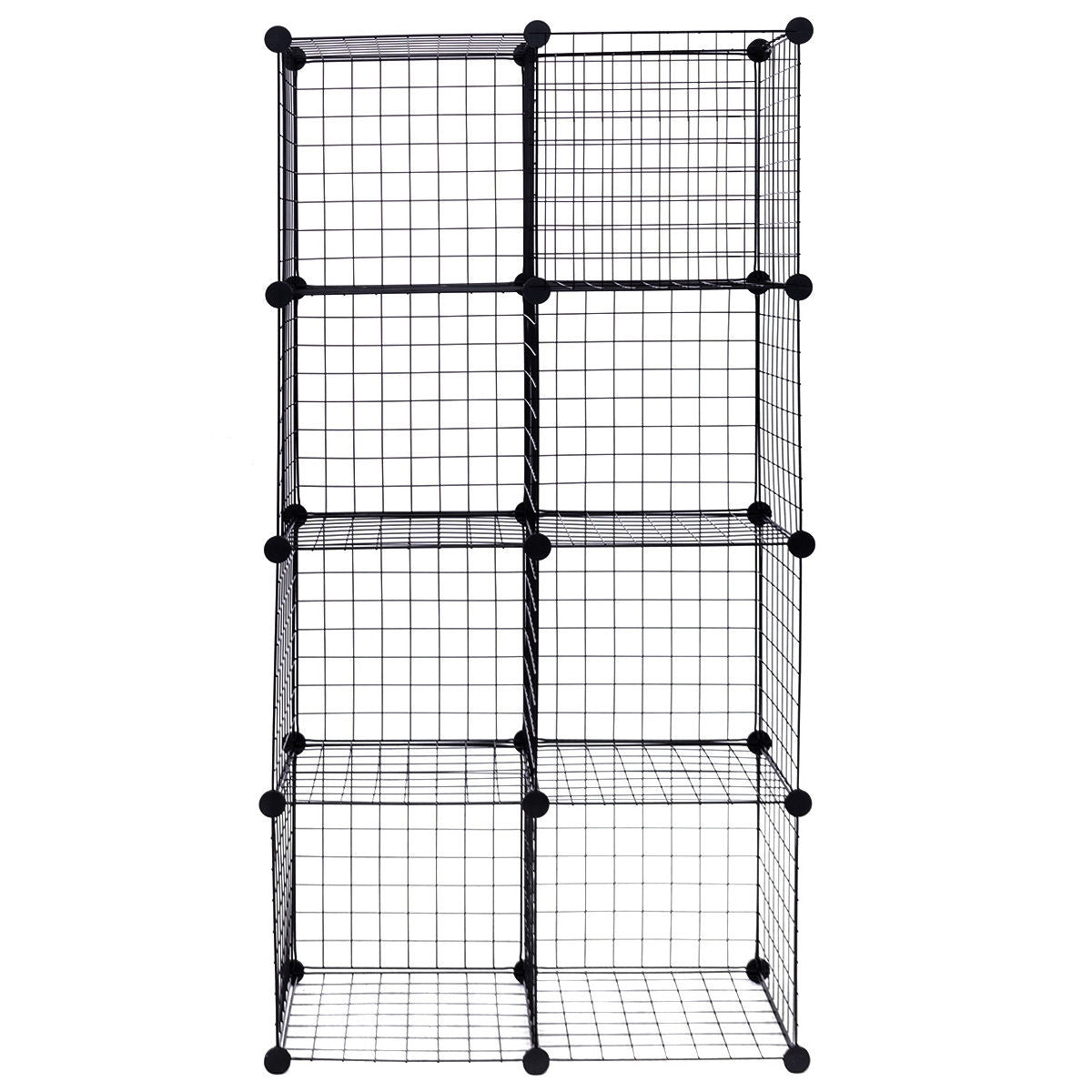DIY 8 Cube Grid Wire Cube ShelvesÂ