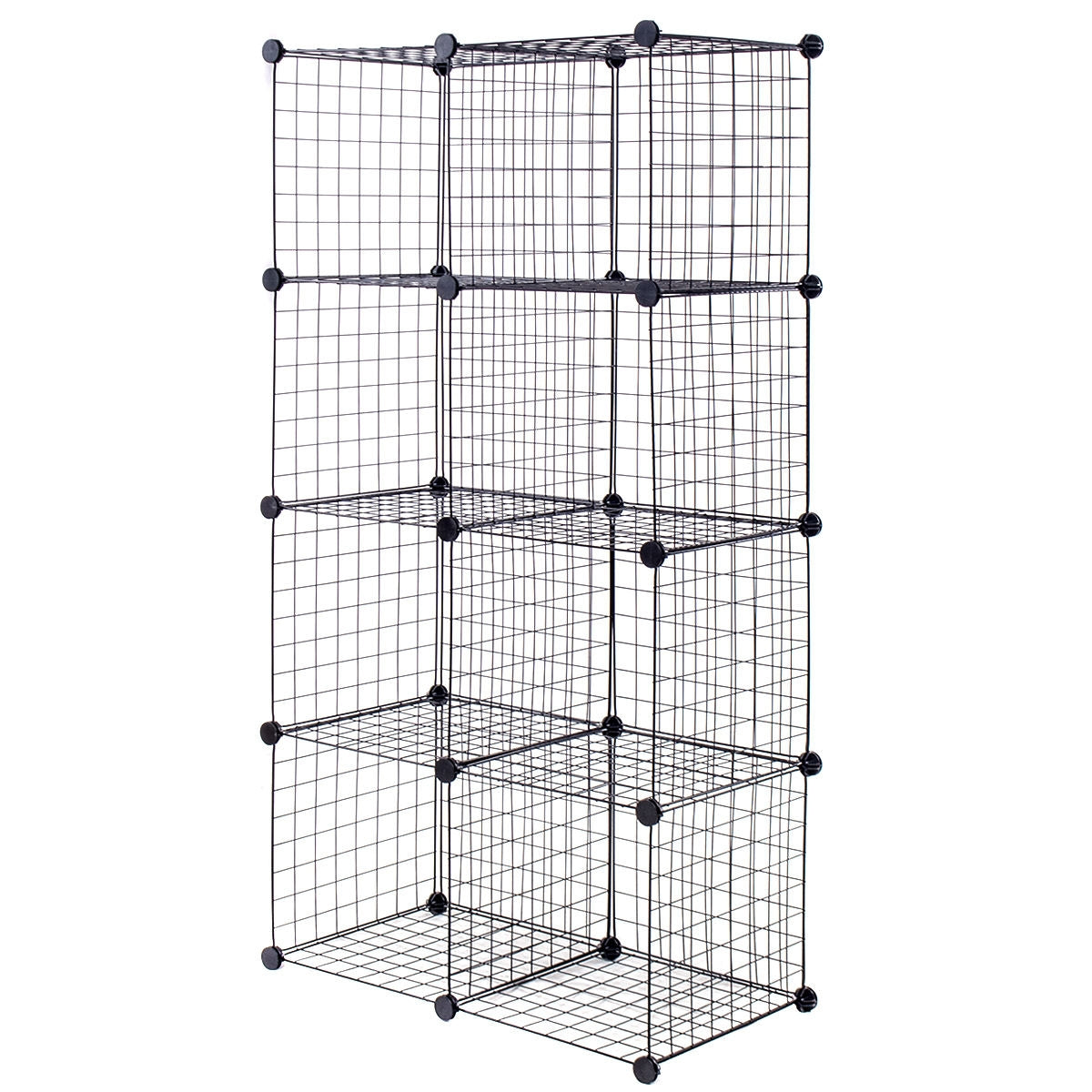 DIY 8 Cube Grid Wire Cube ShelvesÂ