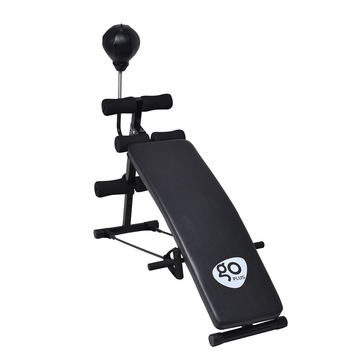 Adjustable Incline Curved Workout Fitness Sit Up BenchÂ