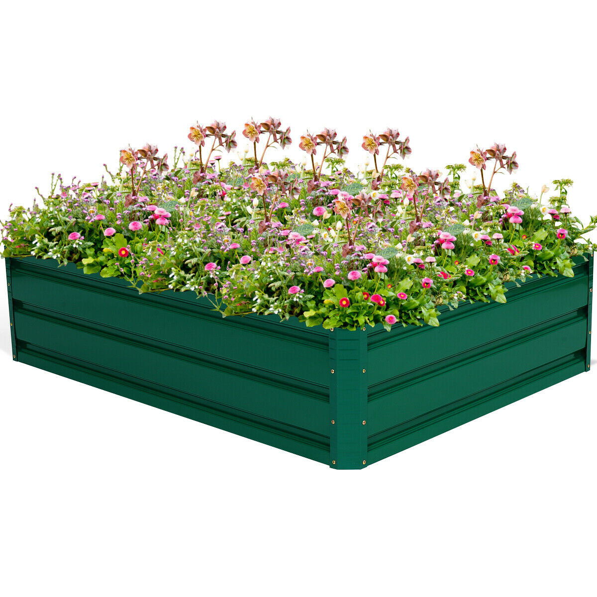 47.5 Inch Patio Raised Garden Bed Vegetable Flower PlanterÂ