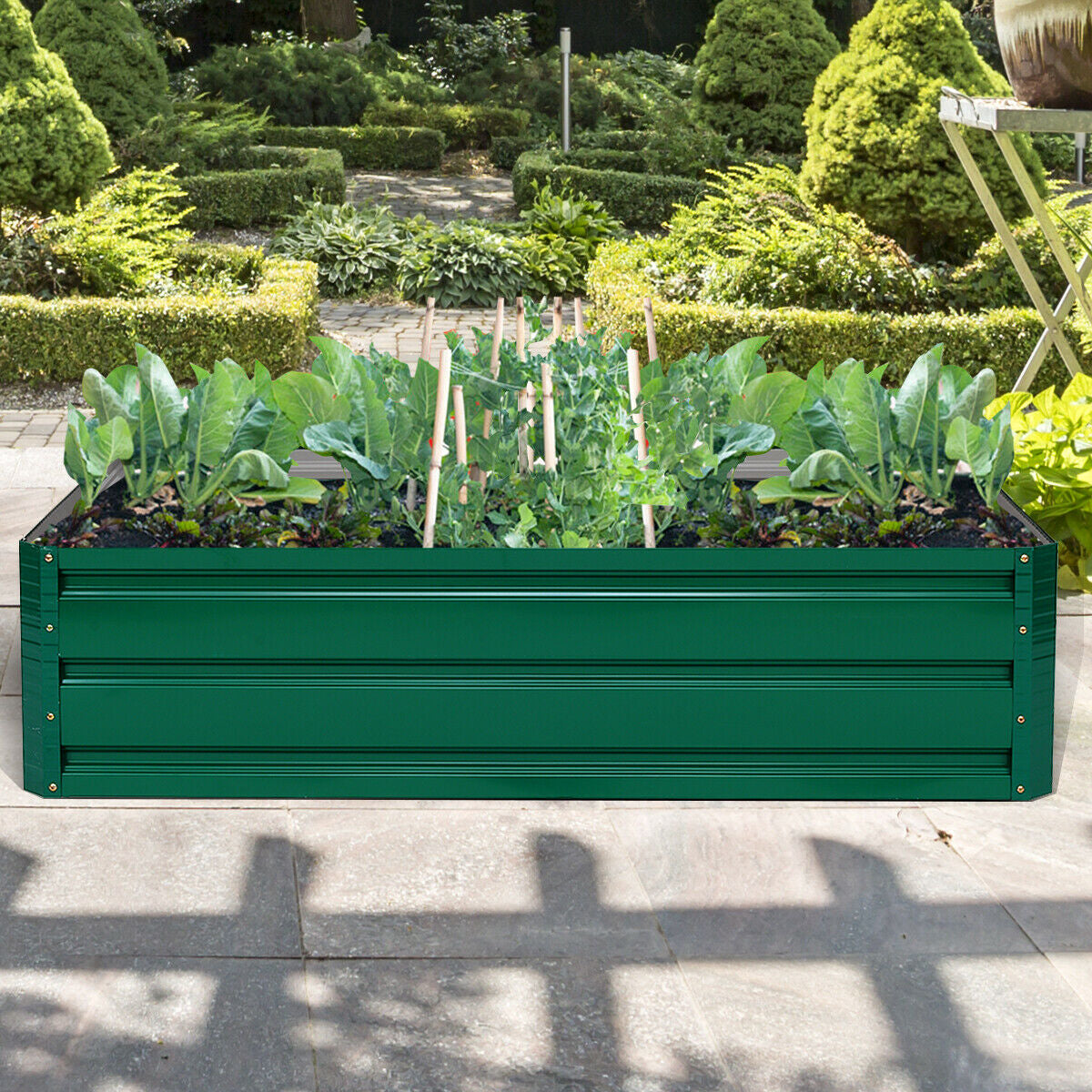 47.5 Inch Patio Raised Garden Bed Vegetable Flower PlanterÂ