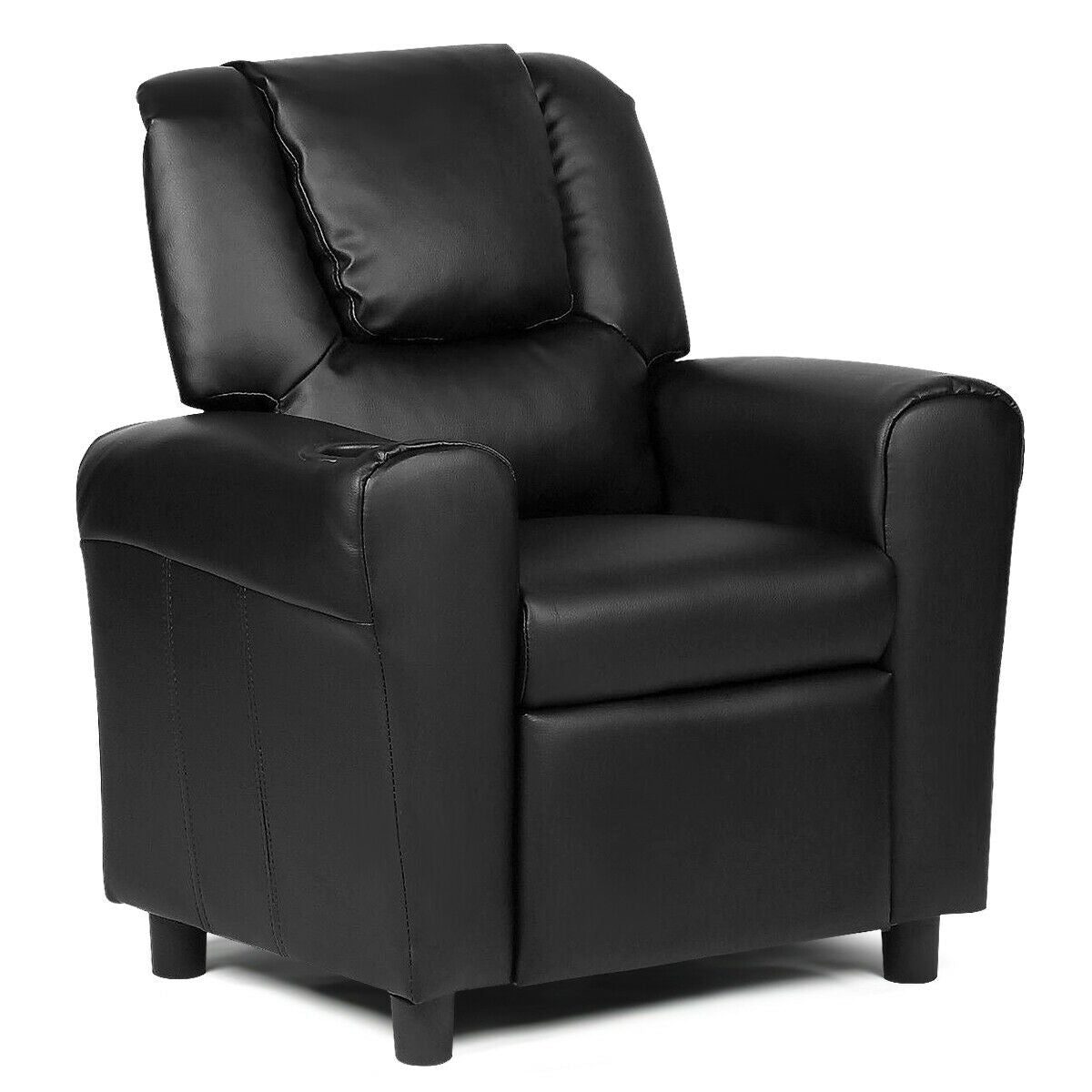 Kids Recliner Armchair Sofa-BlackÂ