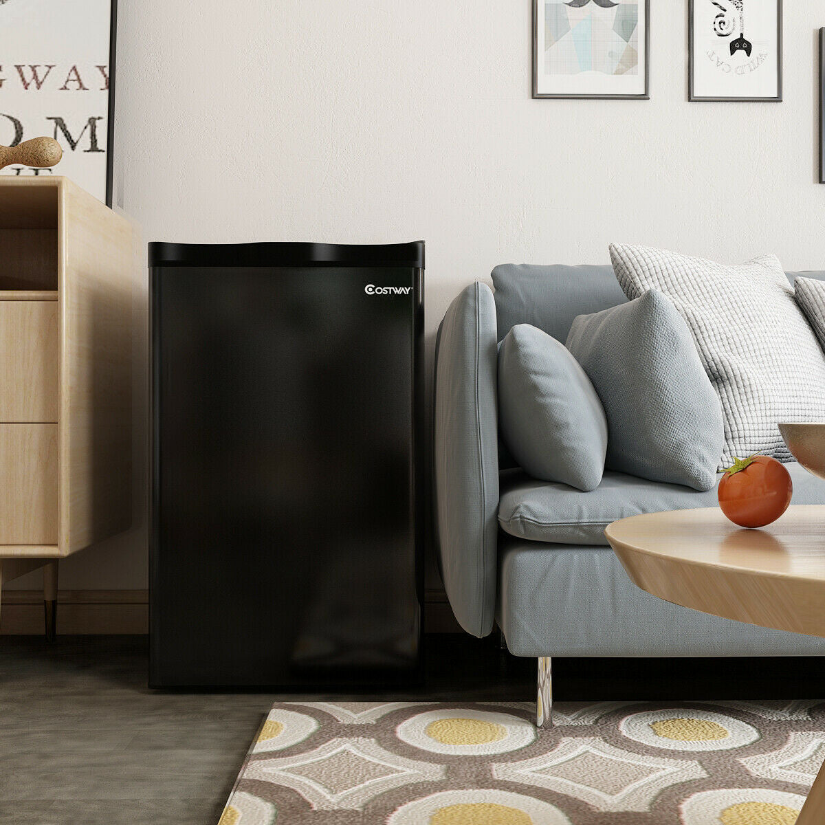 3.2 cu.ft. Mini Dorm Compact Refrigerator-BlackÂ