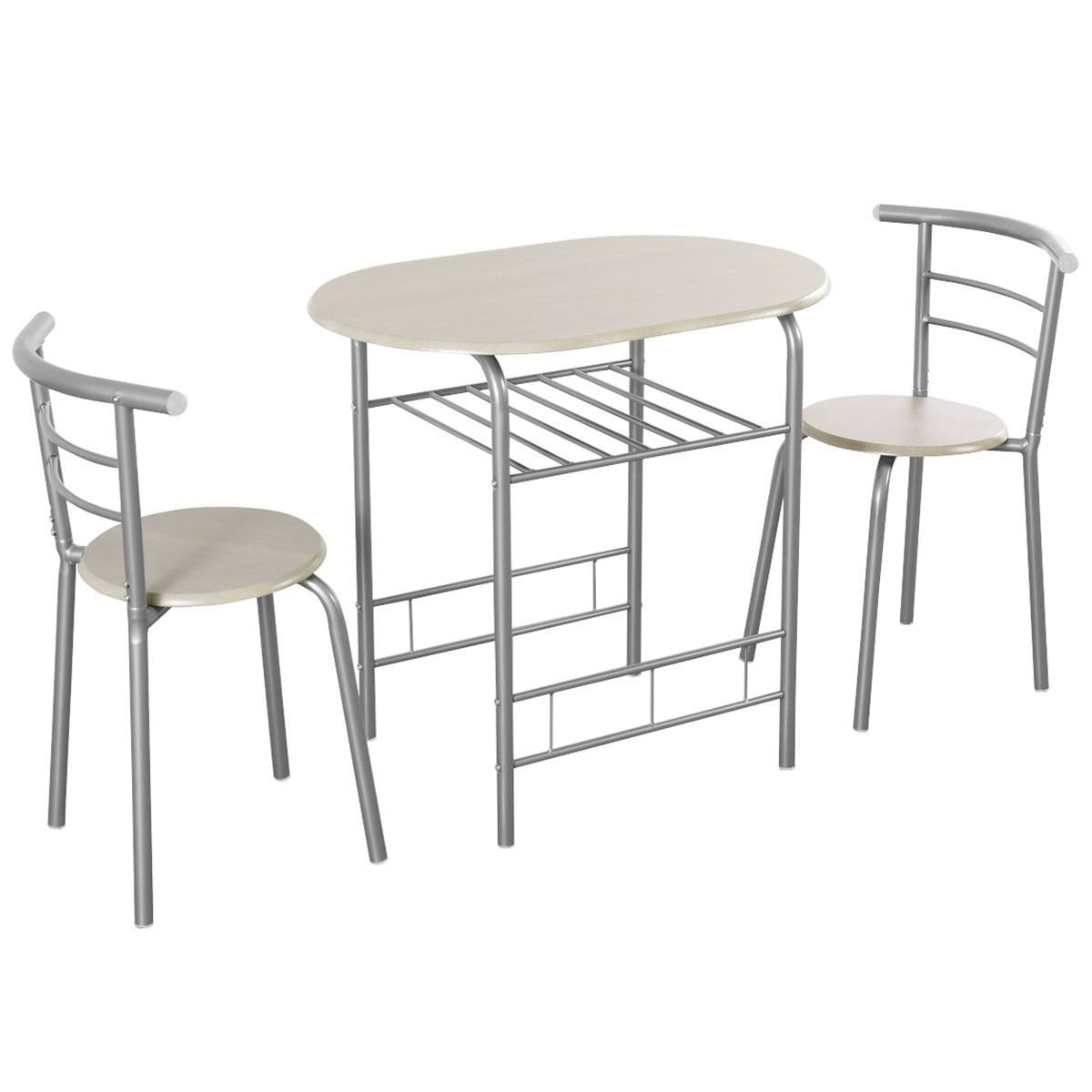 3-Piece Space-Saving Bistro Set for Kitchen and ApartmentÂ