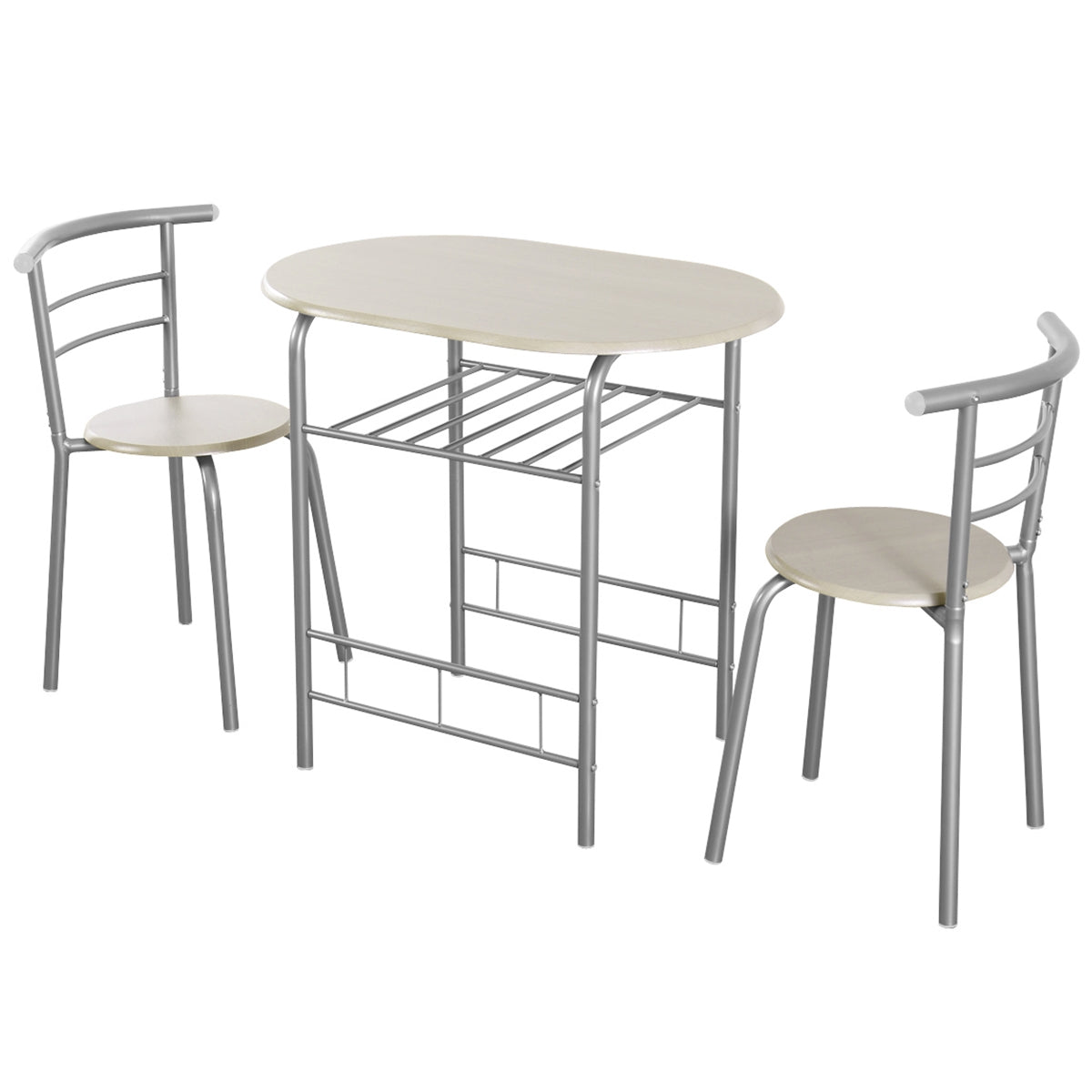 3-Piece Space-Saving Bistro Set for Kitchen and ApartmentÂ
