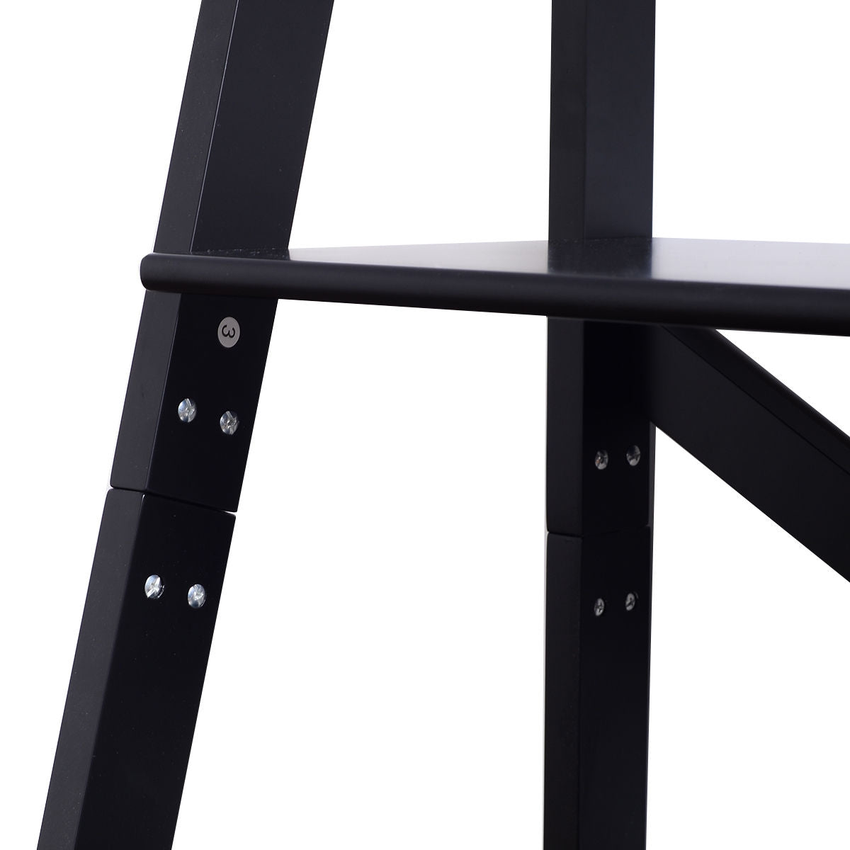 4-Tier Ladder Space-saving BookshelfÂ