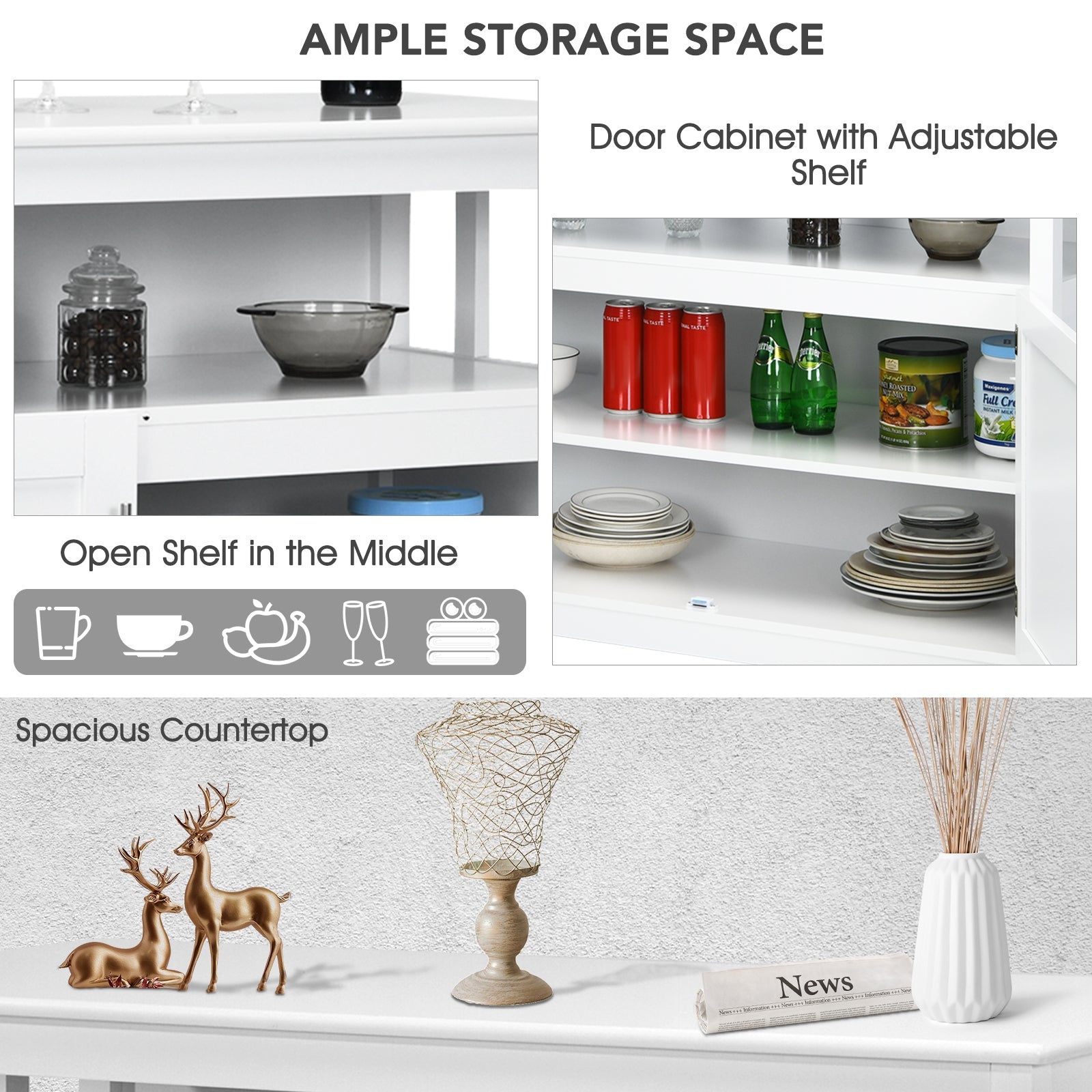 Modern Practical and Beautiful Wooden Kitchen Lockers with Large Storage SpaceÂ