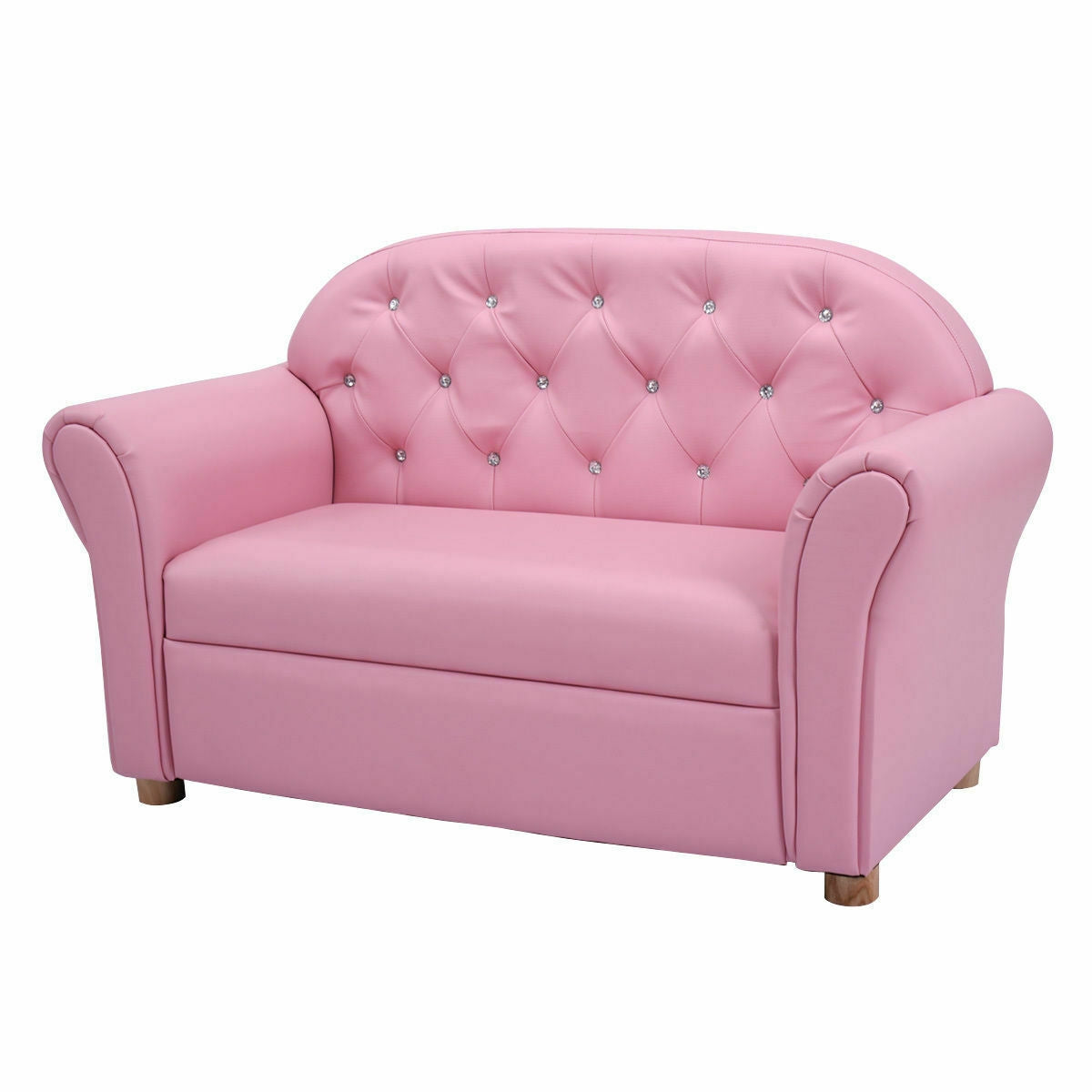 Kids Princess Armrest Chair Lounge CouchÂ