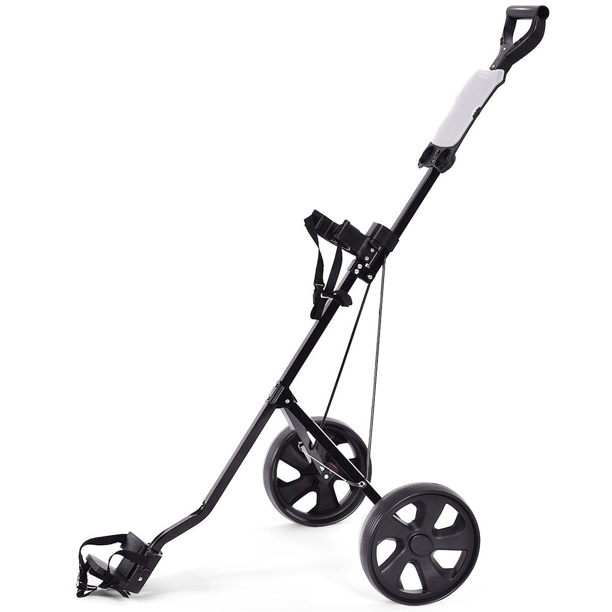 Folding 2 Wheels Push Pull Golf Cart Trolley with ScoreboardÂ