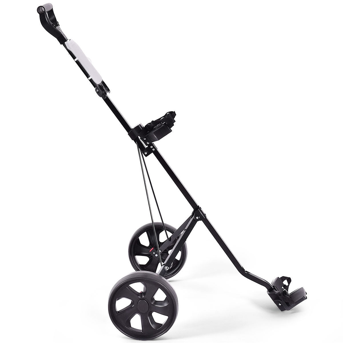 Folding 2 Wheels Push Pull Golf Cart Trolley with ScoreboardÂ