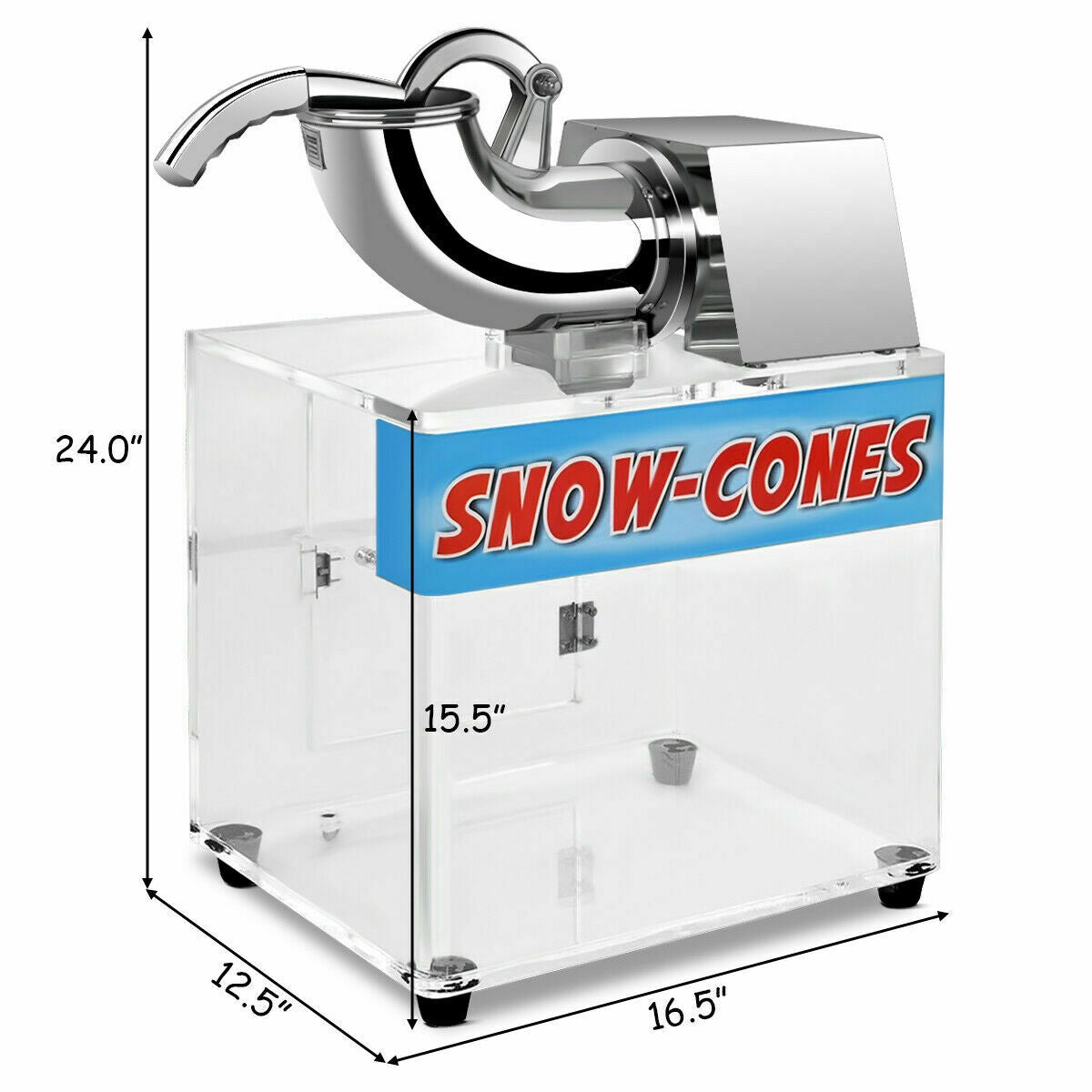 Electric Snow Cone Machine Ice Shaver MakerÂ