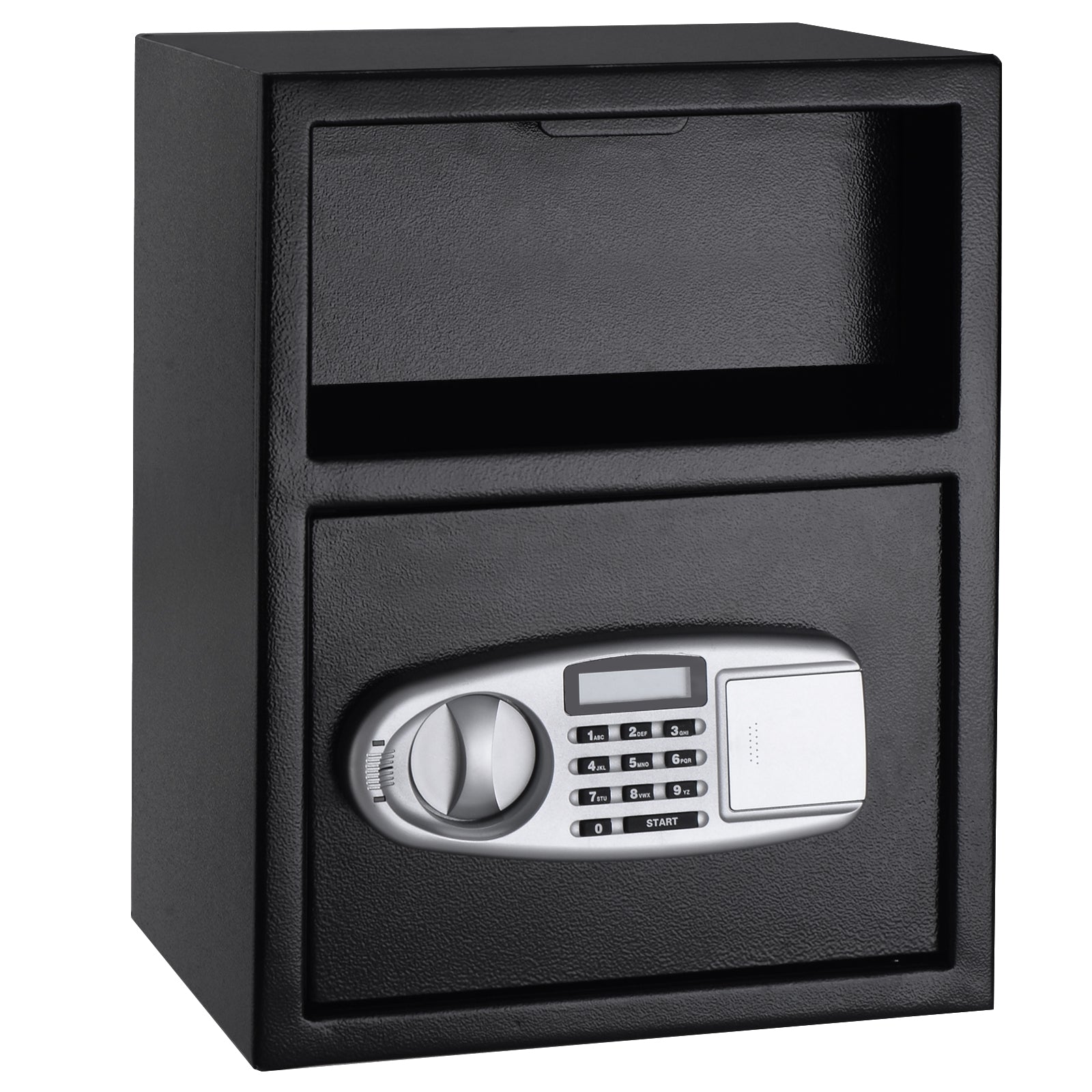 Digital Deposit Safe Box Depository with Front Drop for Jewelry and CashÂ