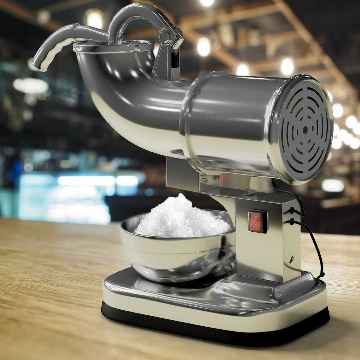 440 lbs Electric Ice Shaver Machine Snow Cone MakerÂ