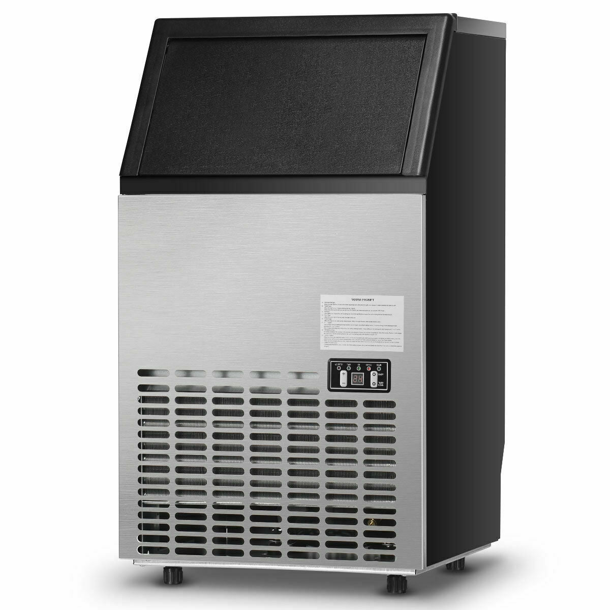 Portable Built-In Stainless Steel Commercial Ice MakerÂ