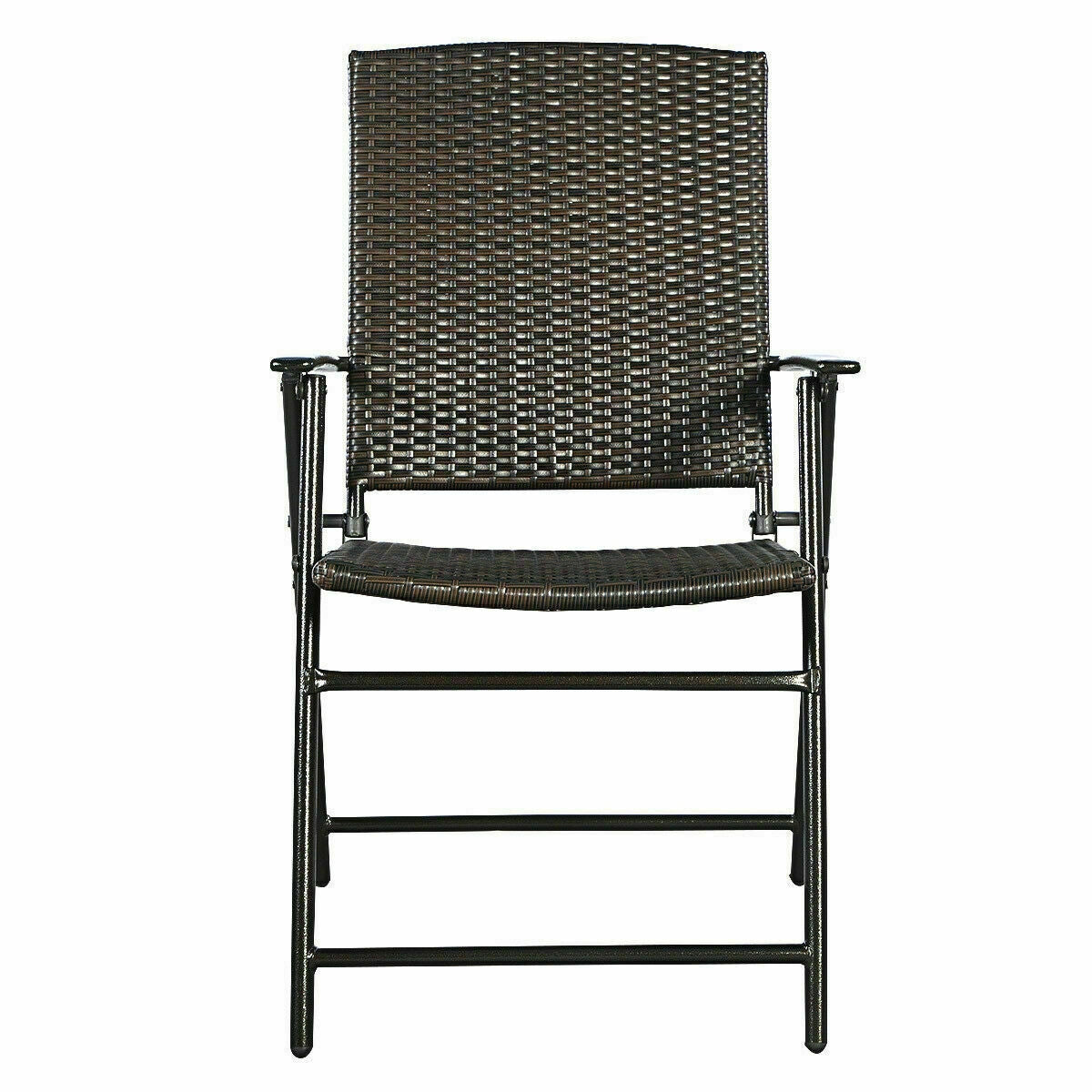 Set of 4 Rattan Folding ChairsÂ