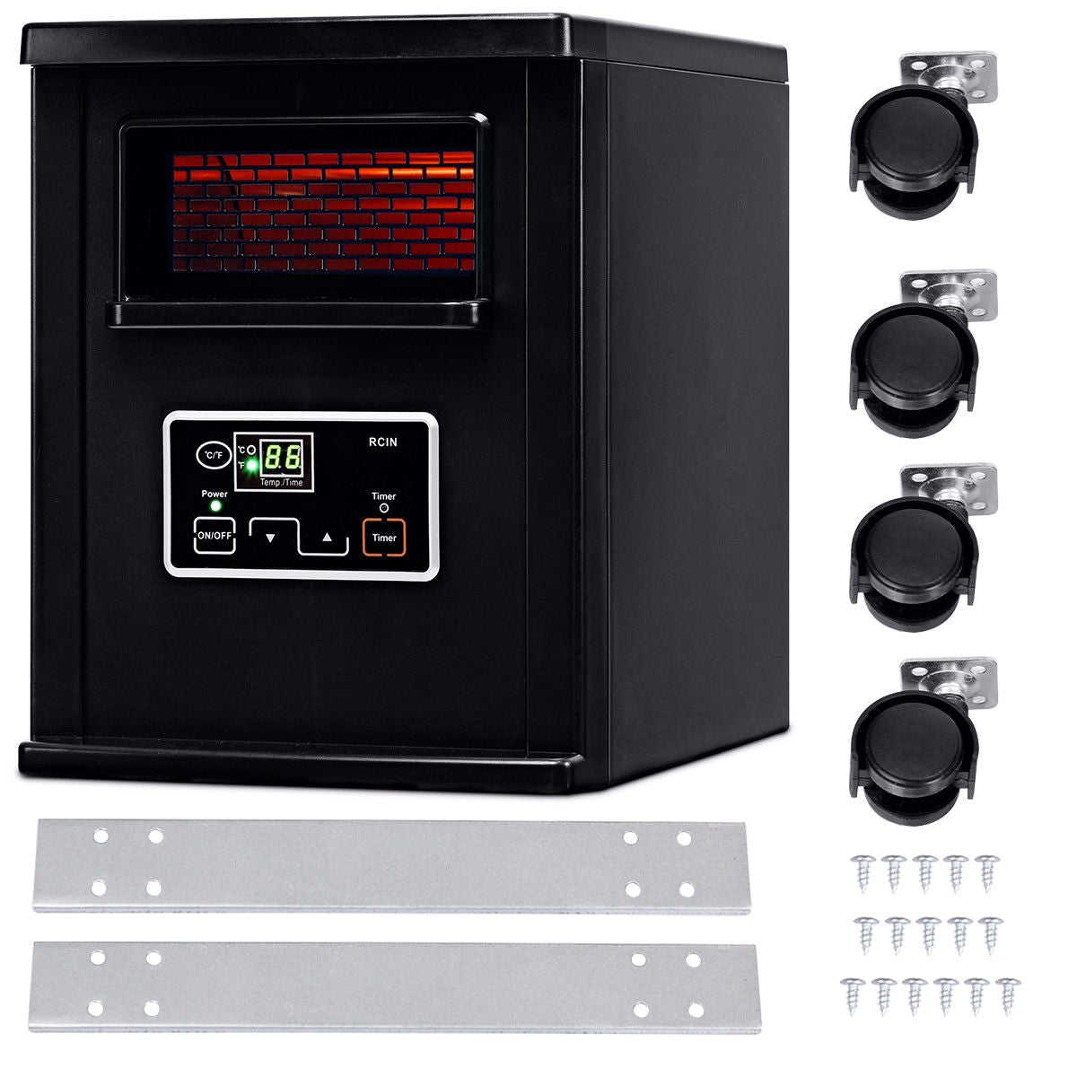 1500 W Electric Portable Remote Infrared HeaterÂ