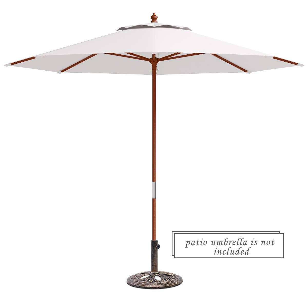 23-lbs 17 3/4 Inch Round Umbrella Base StandÂ