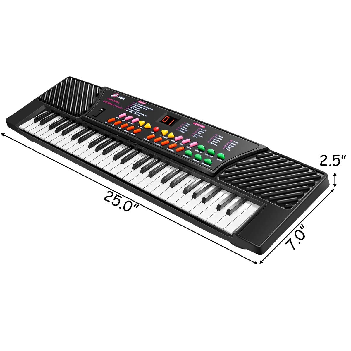54 Keys Kids Electronic Music PianoÂ