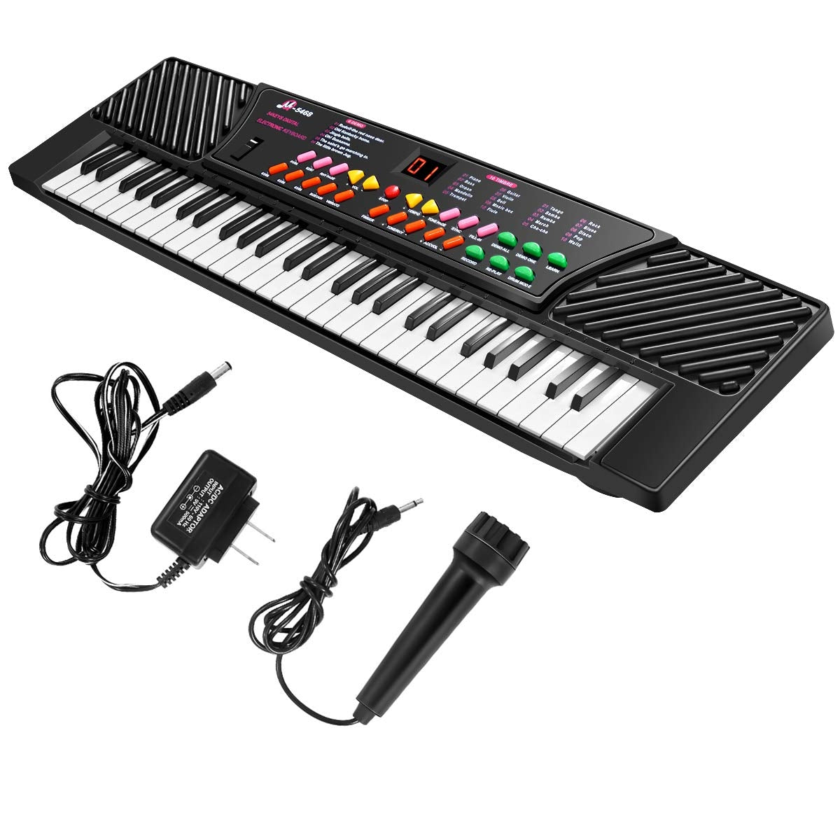 54 Keys Kids Electronic Music PianoÂ