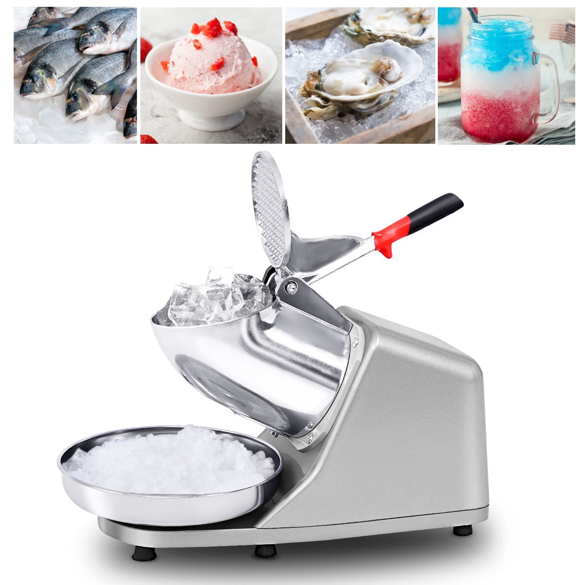 143 lbs Ice Crusher Shaver MachineÂ