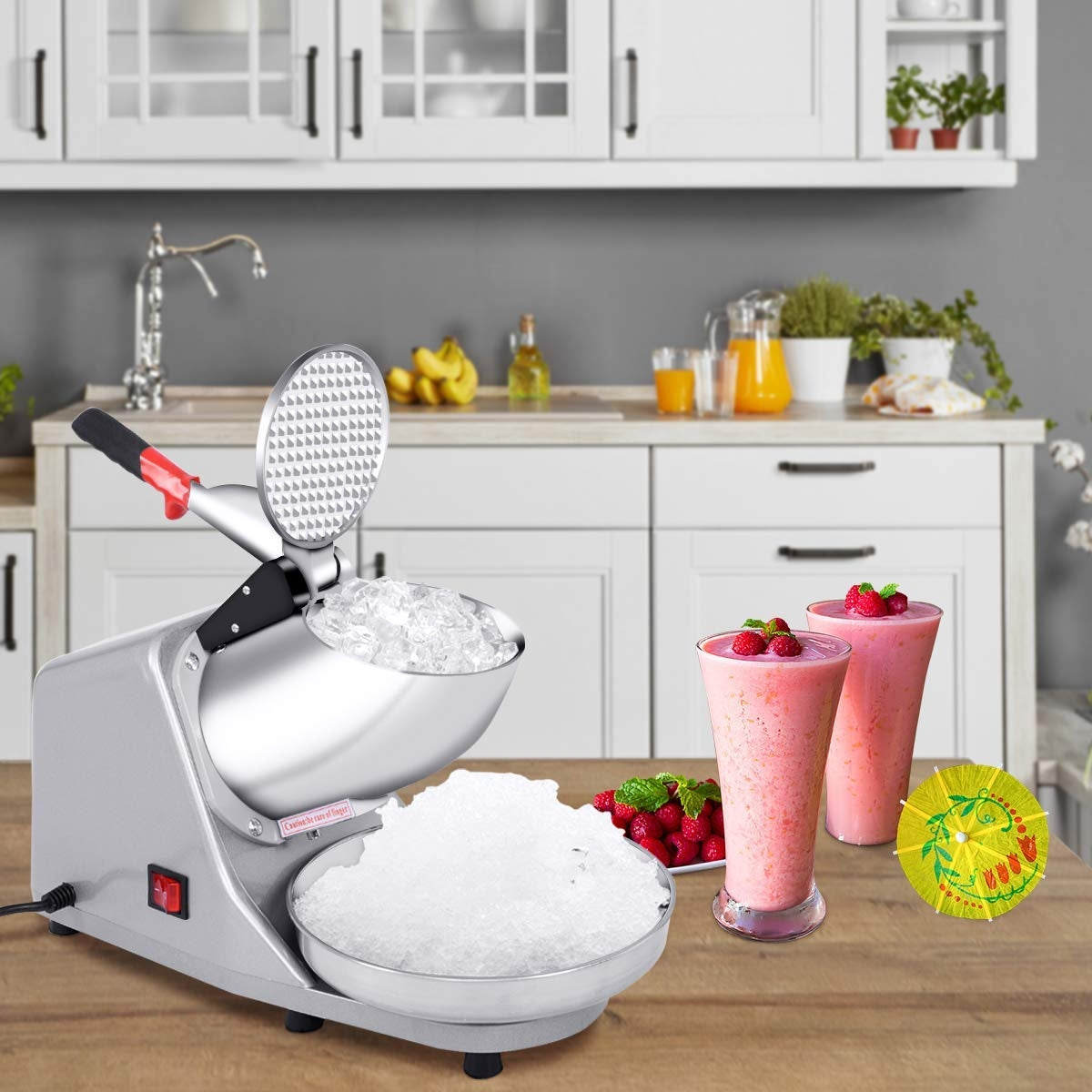 143 lbs Ice Crusher Shaver MachineÂ