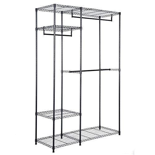 Portable Steel Closet Hanger Storage Rack OrganizerÂ